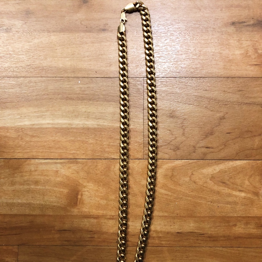 6mm 27” Gold Layered Cuban Link Chain by LNKD